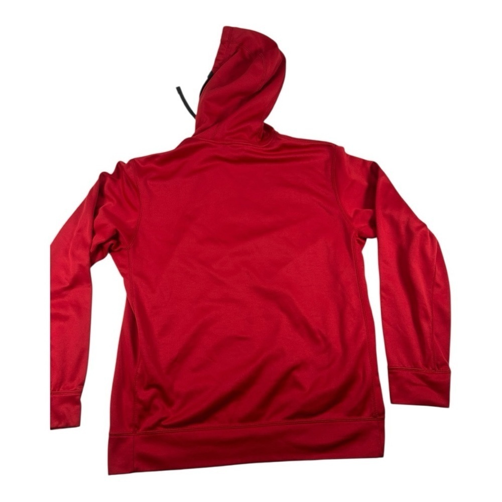 ✅ Nike Crimson Hoodie with Ebony Swoosh excellent condition women size M - Picture 7 of 12